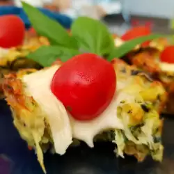 Zucchini Appetizer with Cherry Tomatoes