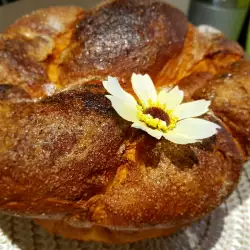 Easter Bread with One Egg