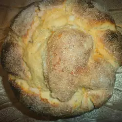 Threaded Easter Bread with Flour