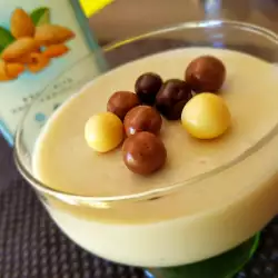 Dessert in a Cup with Almonds