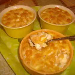 Dessert with Macaroni
