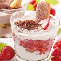 Cottage Cheese Dessert with Raspberries