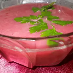 Healthy Soup with Beetroots