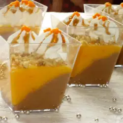 Egg-Free Pudding with Walnuts