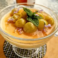 Milk-Based Dessert with White Wine