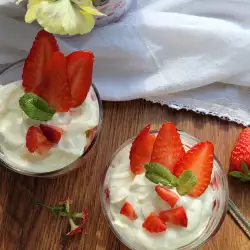 Strawberry Dessert with Milk