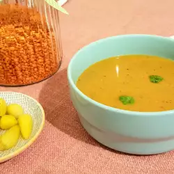Red Lentils with Cream