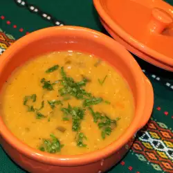 Red Lentil Soup with Curry