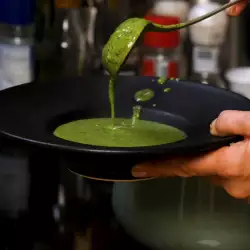 Spinach Soup with cream