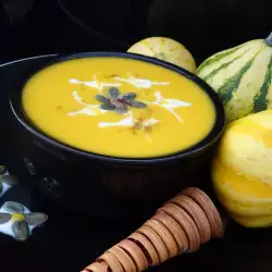 Soup with Pumpkin without Meat