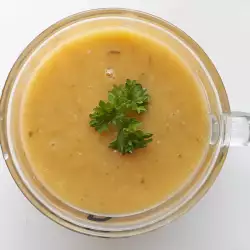 Zucchini and Sweet Potato Cream Soup