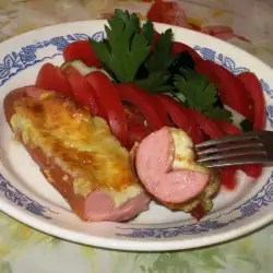 Frankfurters with Processed Cheese
