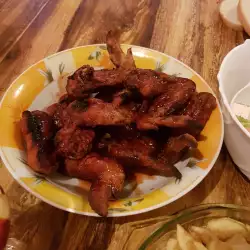 Fried Chicken Wings with Soy Sauce