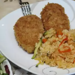 Croquettes with peppers