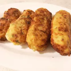 Croquettes with potatoes