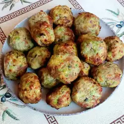 Meatballs with Minced Meat and Zucchini in an Air Fryer