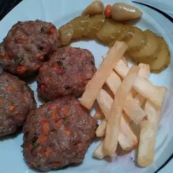 Meatballs with carrots
