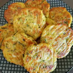 Vegetable Patties with peppers