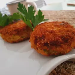 Zucchini Patties with Breadcrumbs