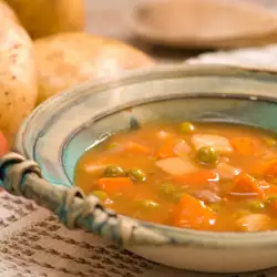 French Soup with Potatoes