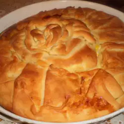 Cabbage Filo Pie