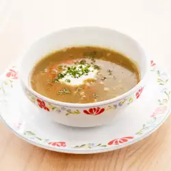 Spring Soup with Parsley