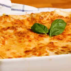 Spinach Lasagna with a Variety of Cheeses