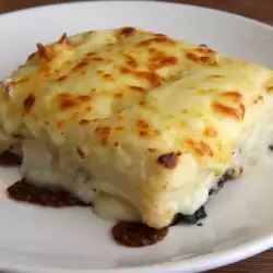 No Meat Lasagna with Cheese