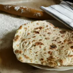 Flatbread with butter