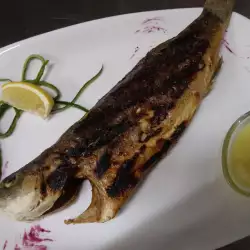 Dishes for Diabetics with Sea Bass