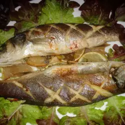 Oven-Baked Sea Bass with Dill