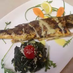 Grilled Sea Bass with Olive Oil