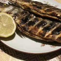 Healthy Summer Dish with Sea Bass