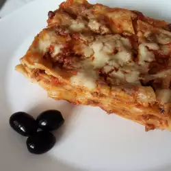 Lasagna with Eggplant and Minced Meat