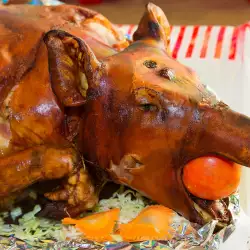 Roasted Pig with butter