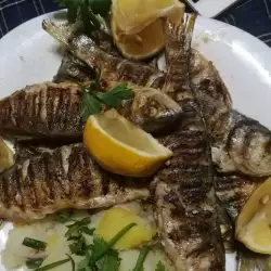 Baked Fish with white wine