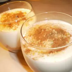 Light Dessert with Biscuits