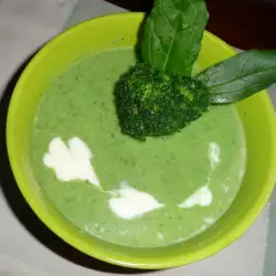 Cream Soup with Broccoli