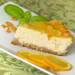Cheesecake with liqueur