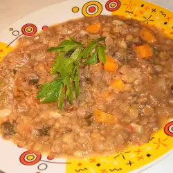 Lentil Stew with Celery