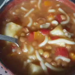 Lentil Soup with potatoes