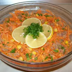 Carrot Salad with olive oil