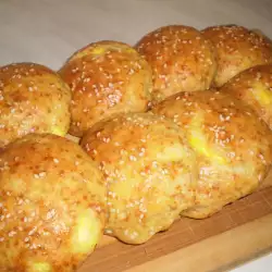 Stuffed Buns with eggs