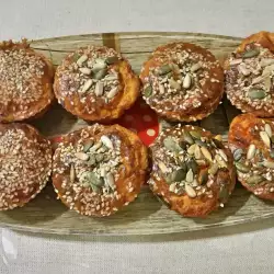 Savory Muffins with baking powder