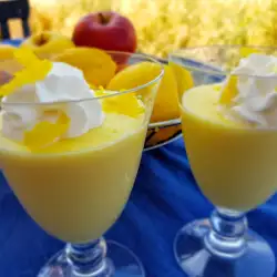 Dessert in a Cup with Lemons