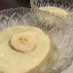 Pudding with lemons