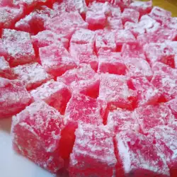 Homemade Turkish Delight with Rose Water