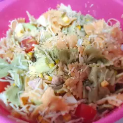 Salad with Tomato Paste