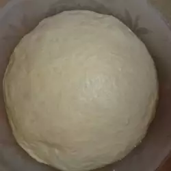 Dough with eggs