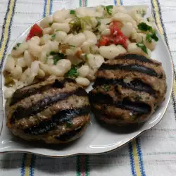 Grilled Pork with Peppers